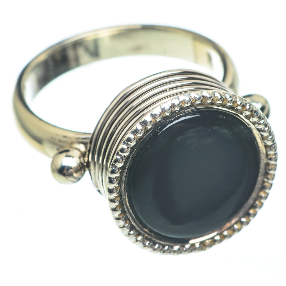 Black Onyx Rings handcrafted by Anasilvercos - RING61192