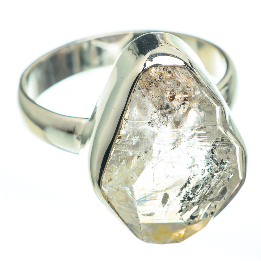 Herkimer Diamond Rings handcrafted by Anasilvercos - RING61193
