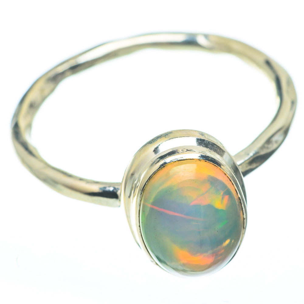 Ethiopian Opal Rings handcrafted by Anasilvercos - RING61196