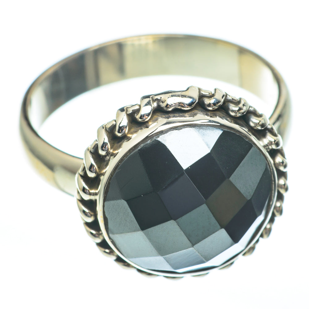Hematite Rings handcrafted by Anasilvercos - RING61199