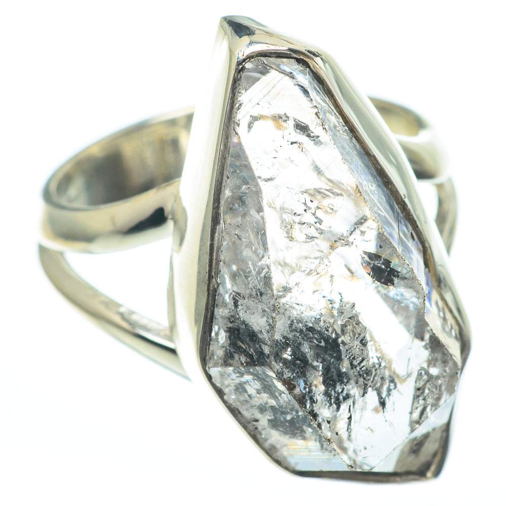 Herkimer Diamond Rings handcrafted by Anasilvercos - RING61218