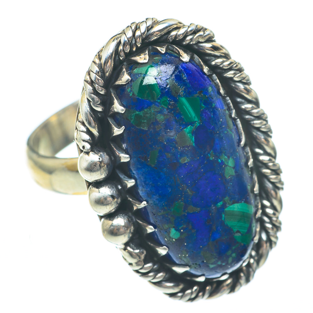 Azurite Rings handcrafted by Anasilvercos - RING61219