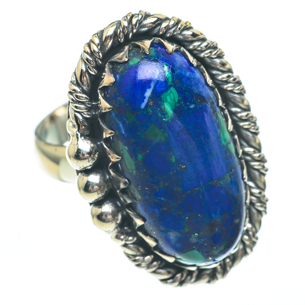 Azurite Rings handcrafted by Anasilvercos - RING61226