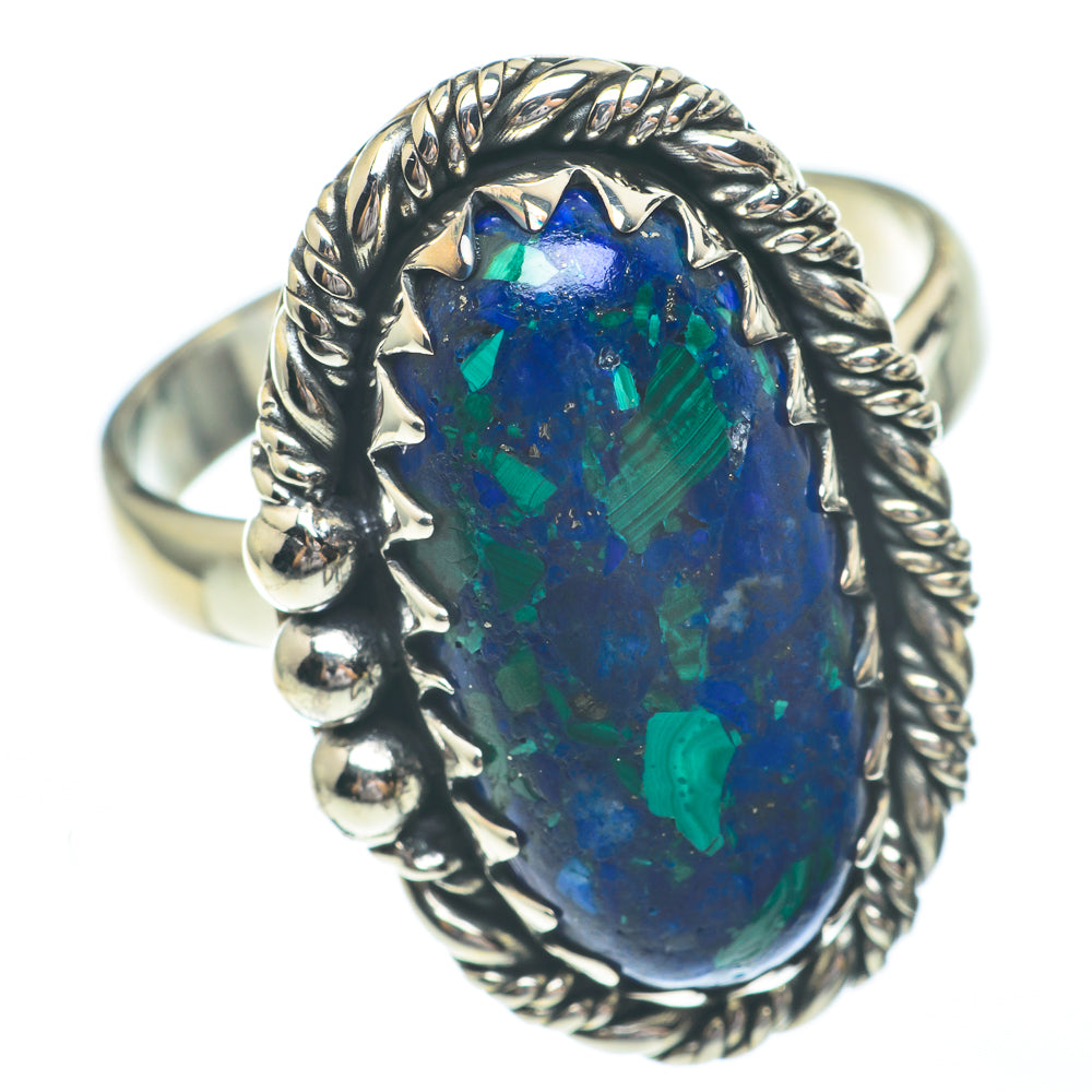 Azurite Rings handcrafted by Anasilvercos - RING61243