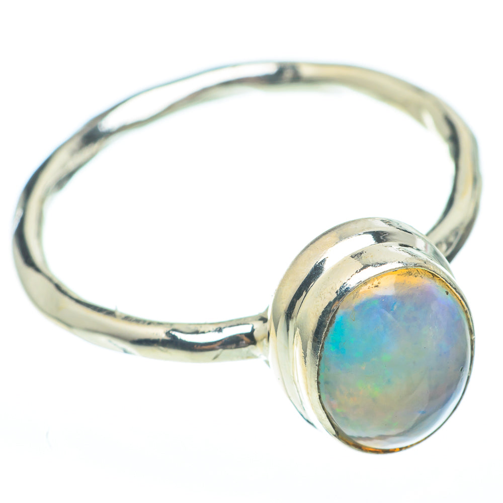 Ethiopian Opal Rings handcrafted by Anasilvercos - RING61244
