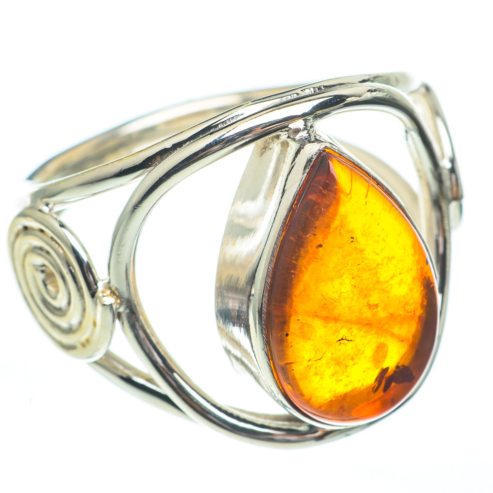 Baltic Amber Rings handcrafted by Anasilvercos - RING61253