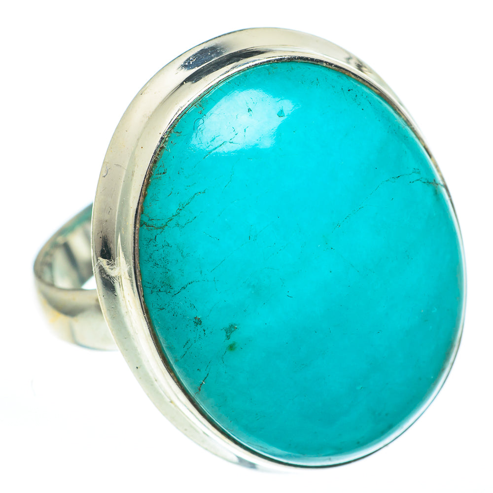 Arizona Turquoise Rings handcrafted by Anasilvercos - RING61264