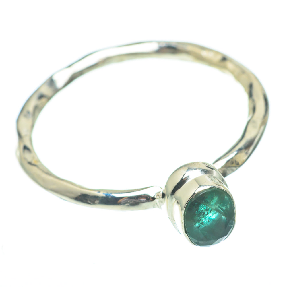 Zambian Emerald Rings handcrafted by Anasilvercos - RING61316