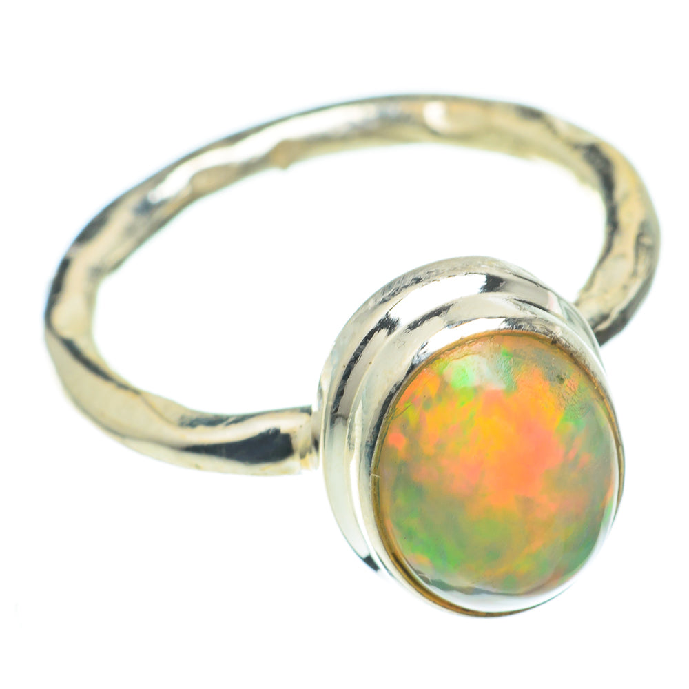 Ethiopian Opal Rings handcrafted by Anasilvercos - RING61359