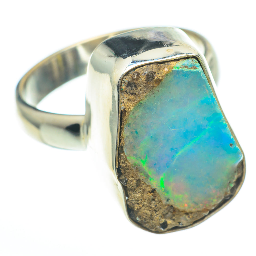 Ethiopian Opal Rings handcrafted by Anasilvercos - RING61360