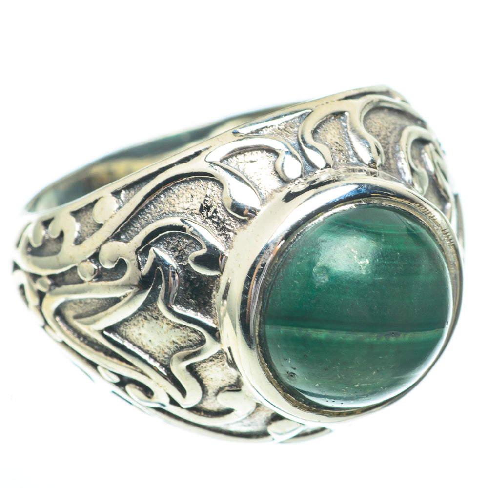 Malachite Rings handcrafted by Anasilvercos - RING61363