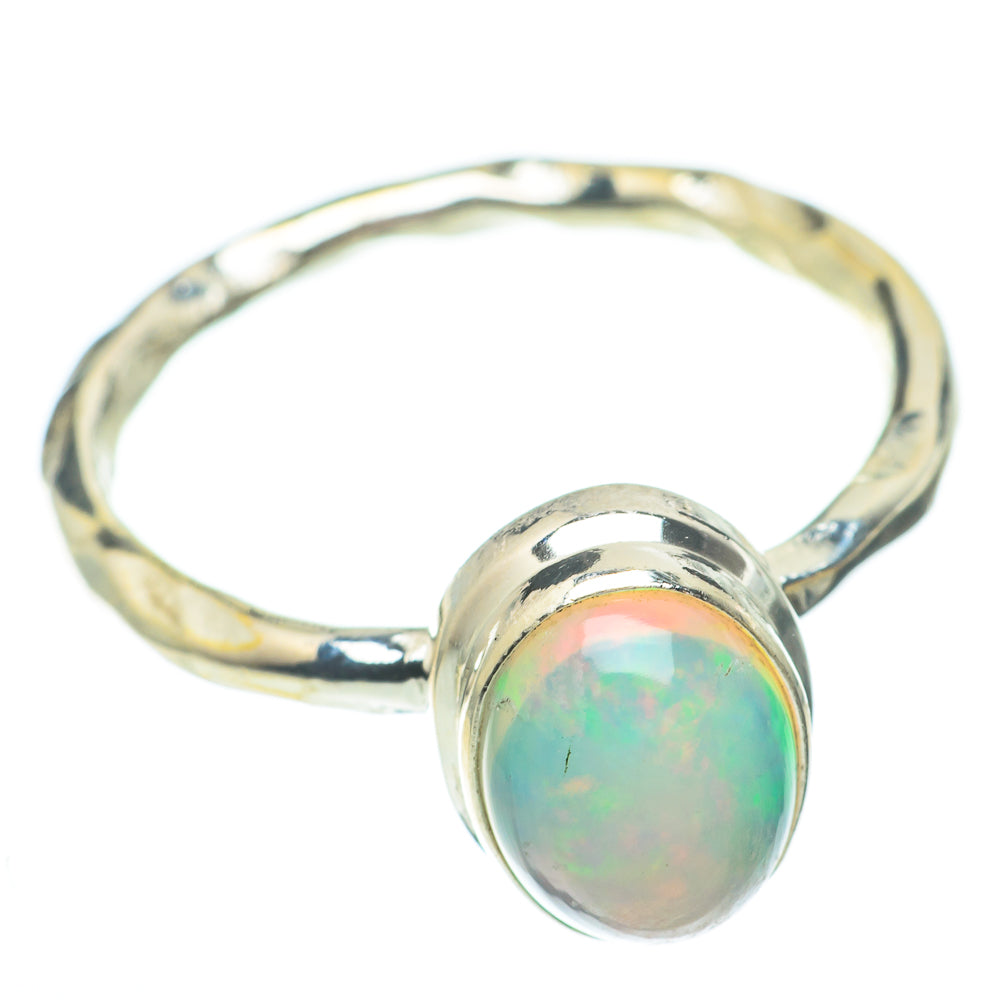 Ethiopian Opal Rings handcrafted by Anasilvercos - RING61365