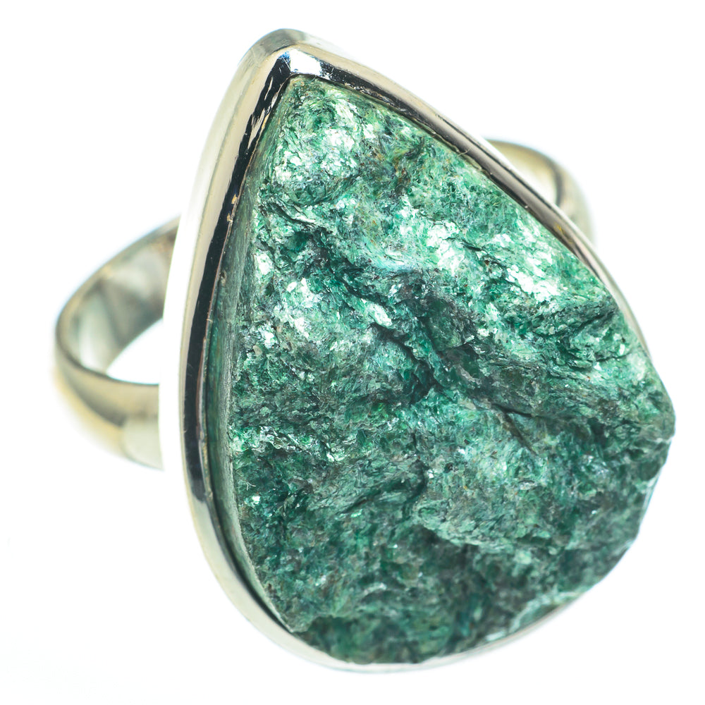 Green Fuchsite Rings handcrafted by Anasilvercos - RING61369