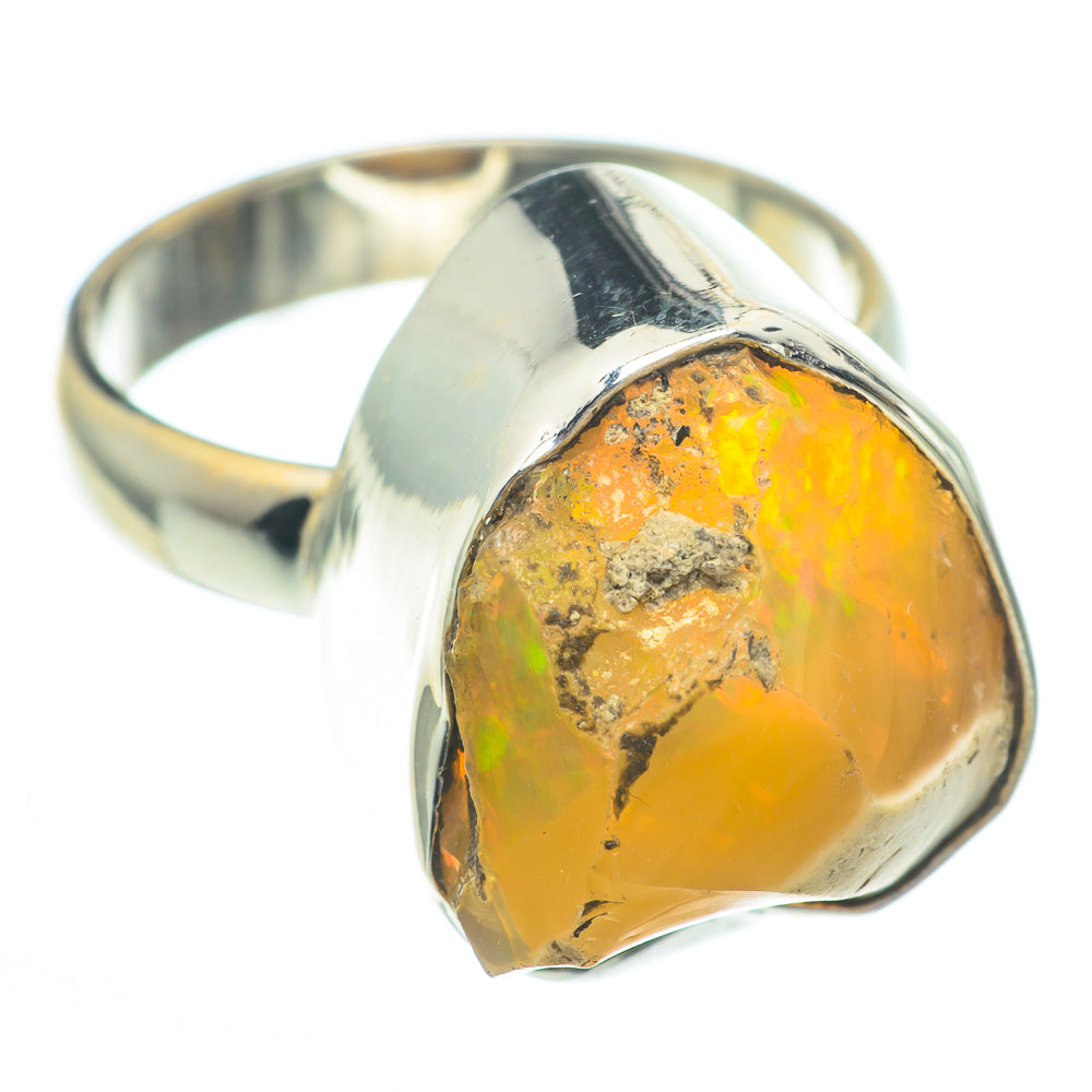 Ethiopian Opal Rings handcrafted by Anasilvercos - RING61371