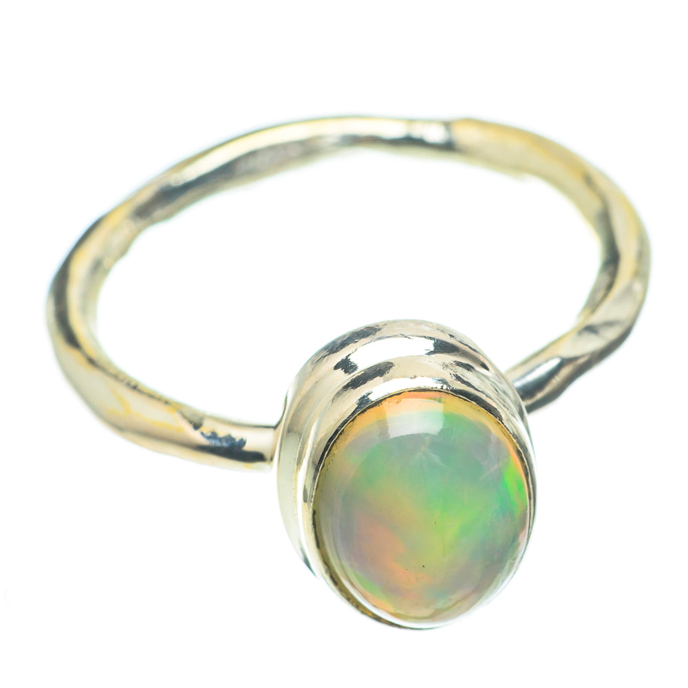 Ethiopian Opal Rings handcrafted by Anasilvercos - RING61372