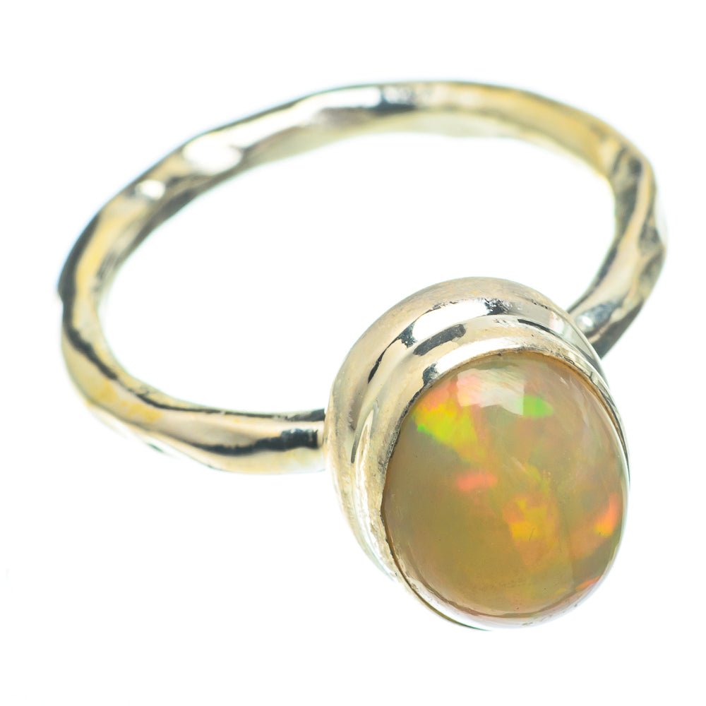 Ethiopian Opal Rings handcrafted by Anasilvercos - RING61377