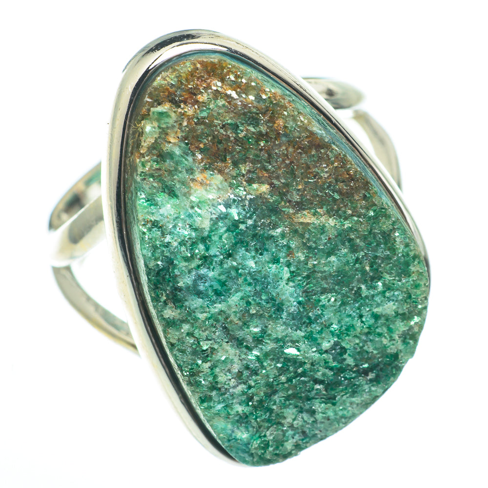 Green Fuchsite Rings handcrafted by Anasilvercos - RING61386