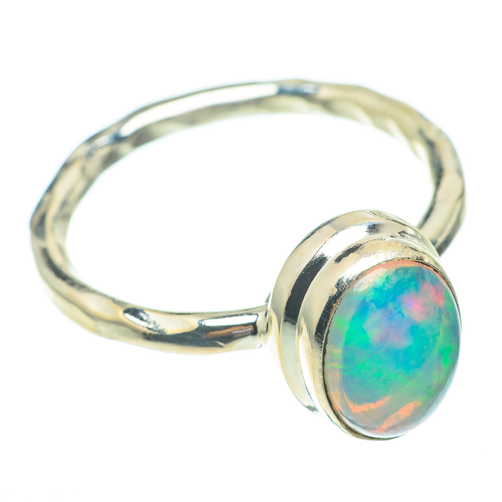 Ethiopian Opal Rings handcrafted by Anasilvercos - RING61389