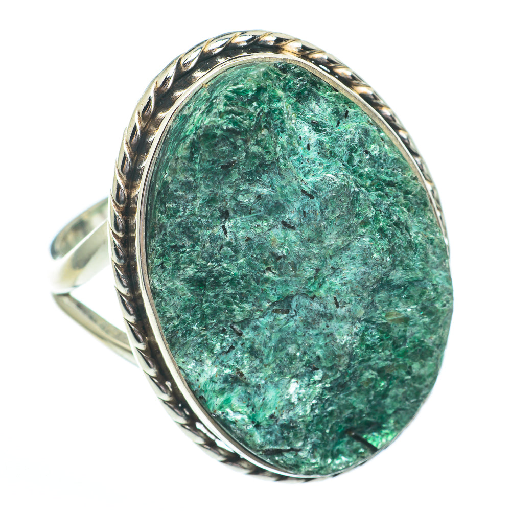 Green Fuchsite Rings handcrafted by Anasilvercos - RING61399
