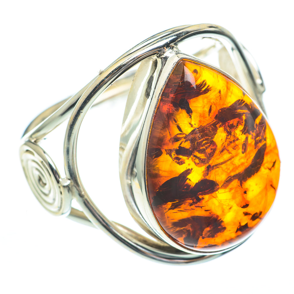 Baltic Amber Rings handcrafted by Anasilvercos - RING61404