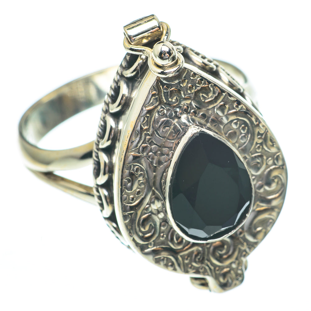 Black Onyx Rings handcrafted by Anasilvercos - RING61410