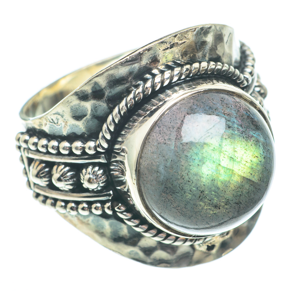 Labradorite Rings handcrafted by Anasilvercos - RING61428
