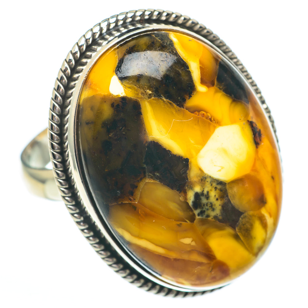 Amber Rings handcrafted by Anasilvercos - RING61433