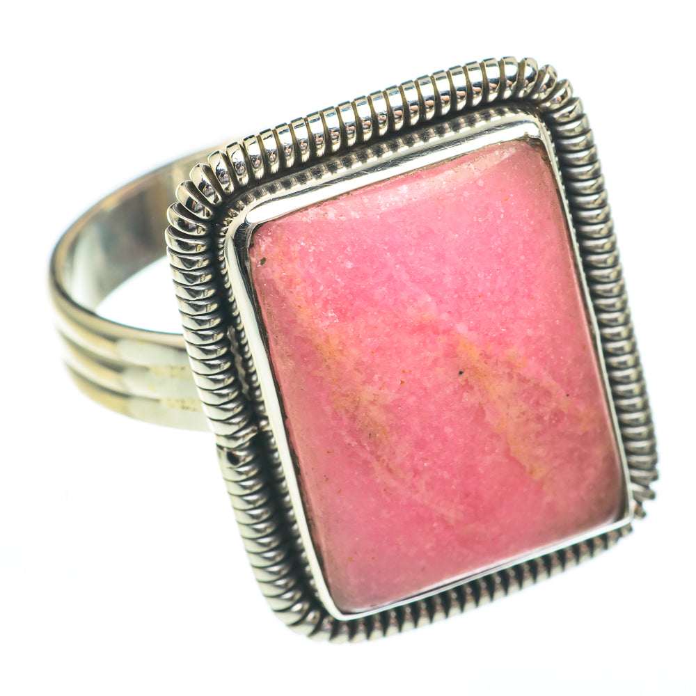 Pink Opal Rings handcrafted by Anasilvercos - RING61434
