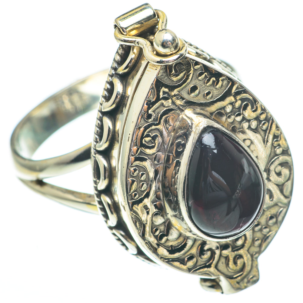 Garnet Rings handcrafted by Anasilvercos - RING61437