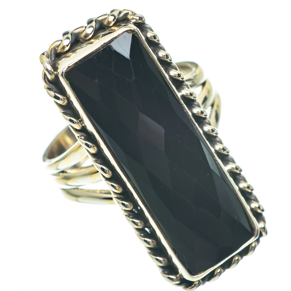 Black Onyx Rings handcrafted by Anasilvercos - RING61439