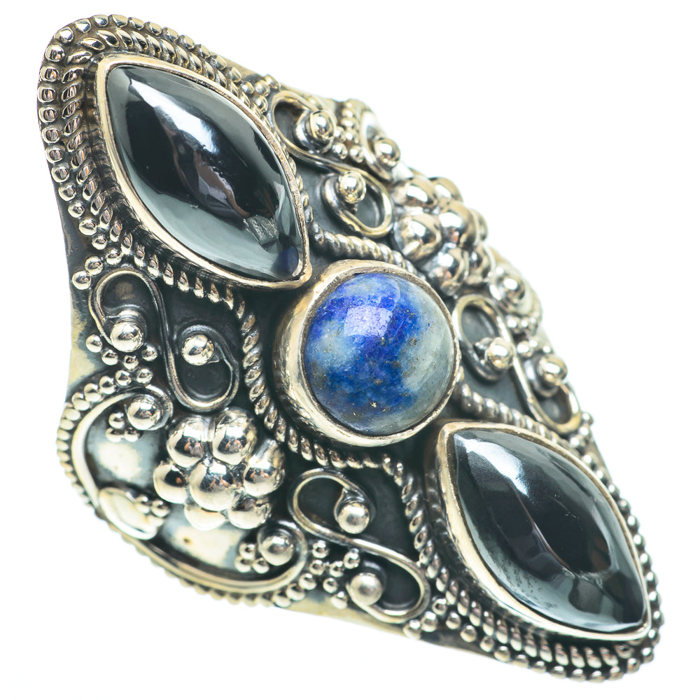 Hematite Rings handcrafted by Anasilvercos - RING61447