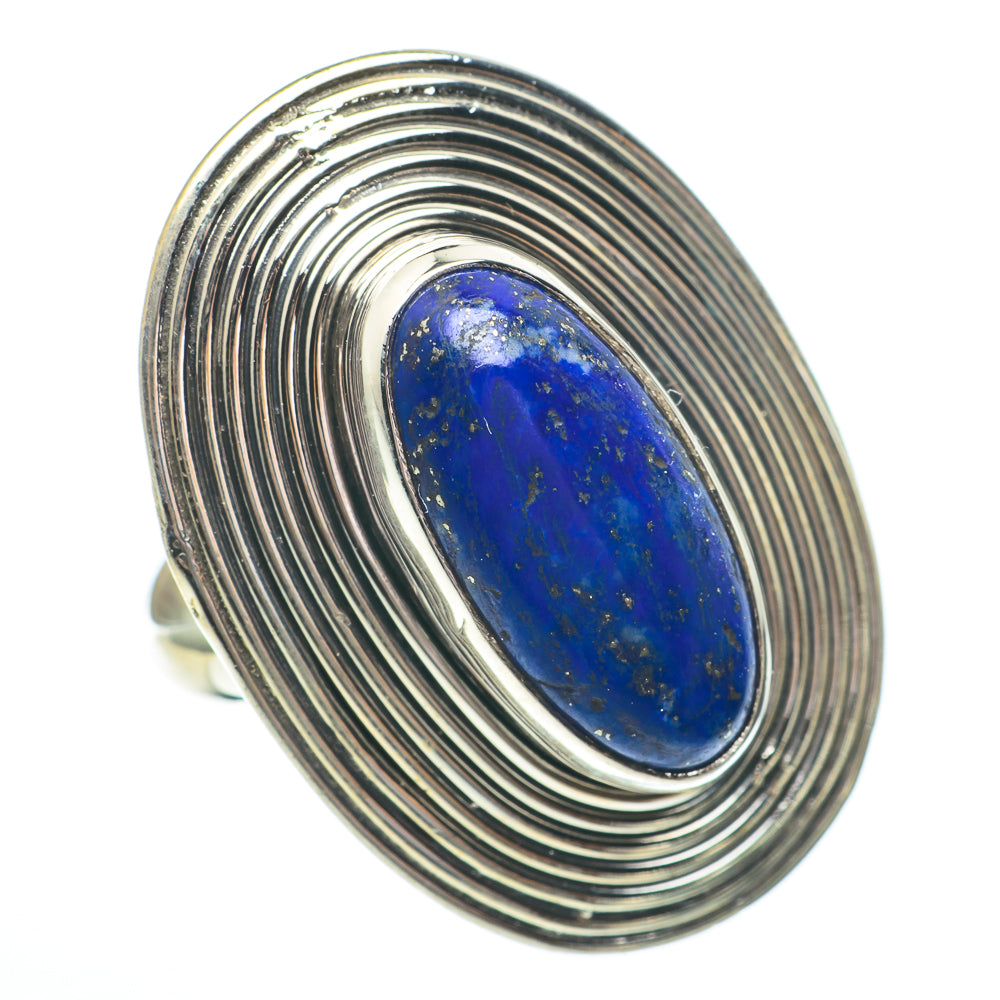 Lapis Lazuli Rings handcrafted by Anasilvercos - RING61449