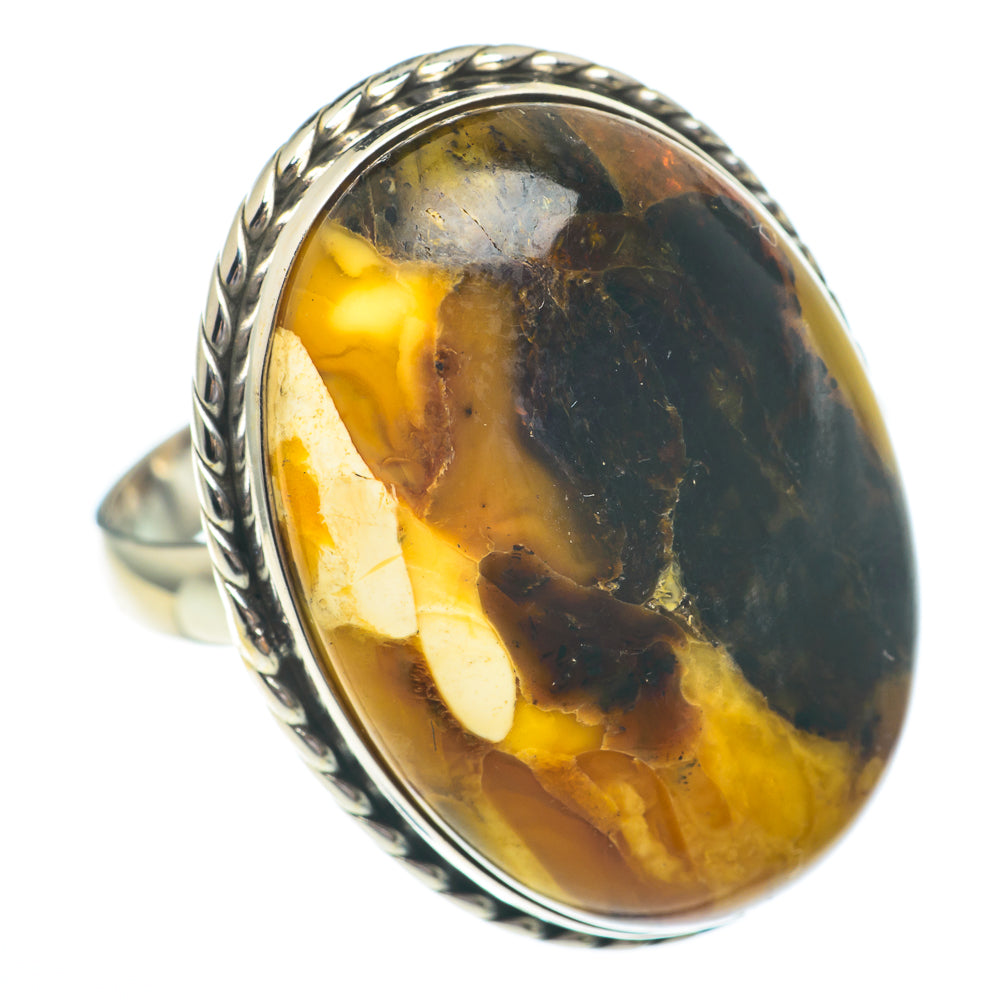 Amber Rings handcrafted by Anasilvercos - RING61457