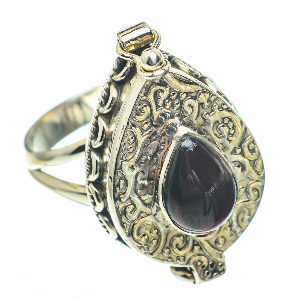 Garnet Rings handcrafted by Anasilvercos - RING61462