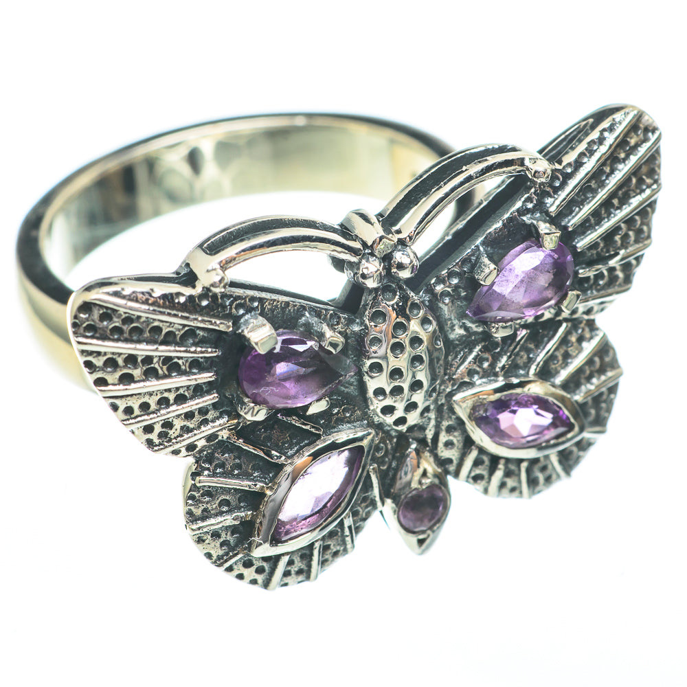 Amethyst Rings handcrafted by Anasilvercos - RING61463
