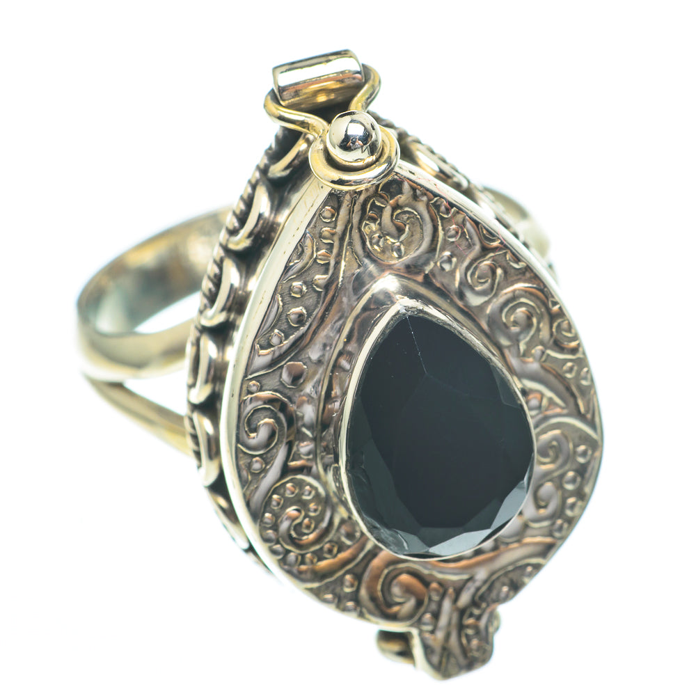 Black Onyx Rings handcrafted by Anasilvercos - RING61465