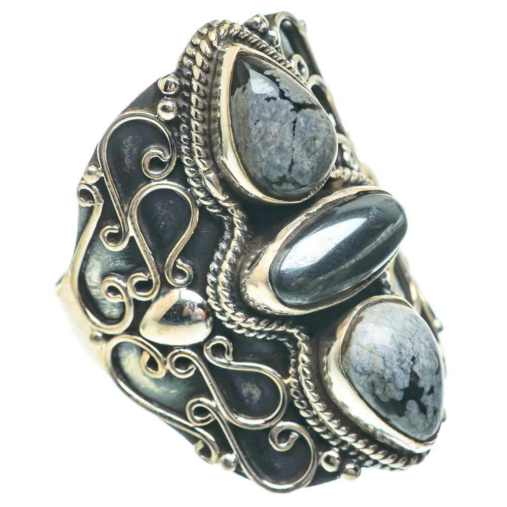 Hematite Rings handcrafted by Anasilvercos - RING61473