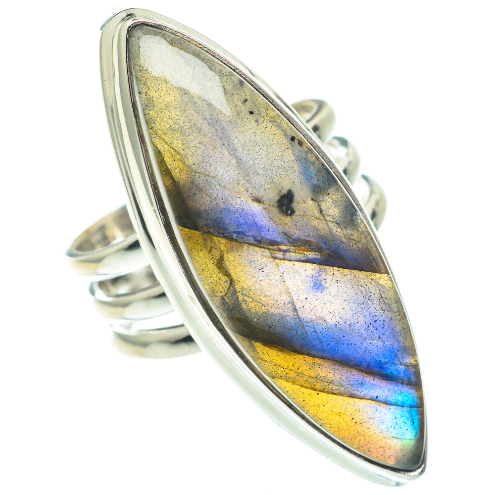 Labradorite Rings handcrafted by Anasilvercos - RING61475