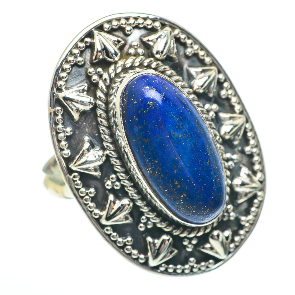 Lapis Lazuli Rings handcrafted by Anasilvercos - RING61476