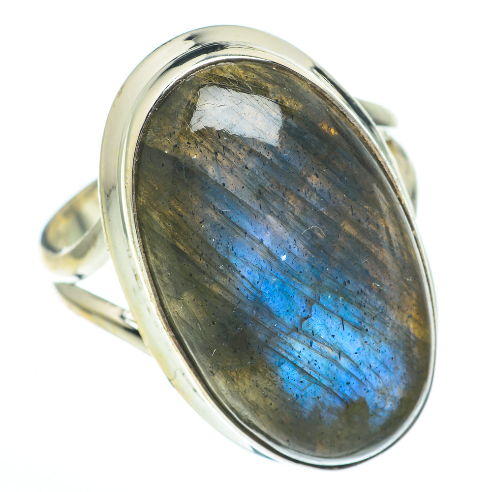 Labradorite Rings handcrafted by Anasilvercos - RING61477