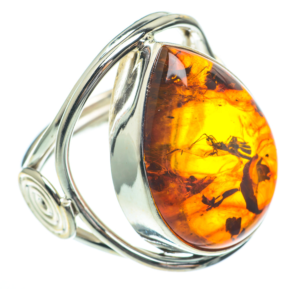 Baltic Amber Rings handcrafted by Anasilvercos - RING61527