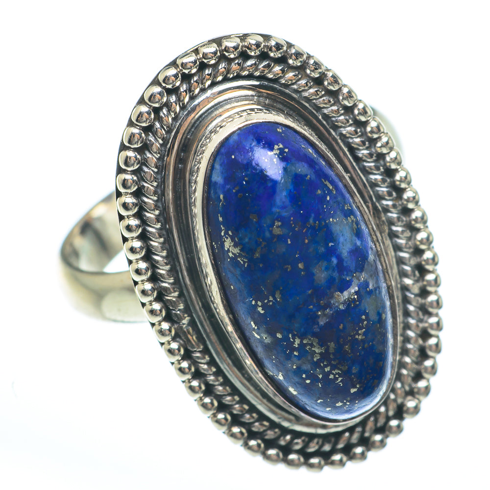 Lapis Lazuli Rings handcrafted by Anasilvercos - RING61552