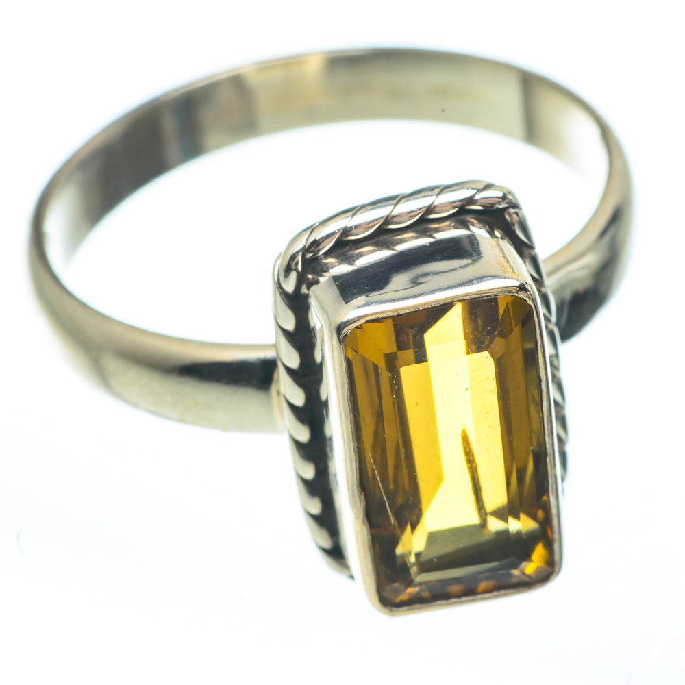 Mandarin Citrine Rings handcrafted by Anasilvercos - RING61558