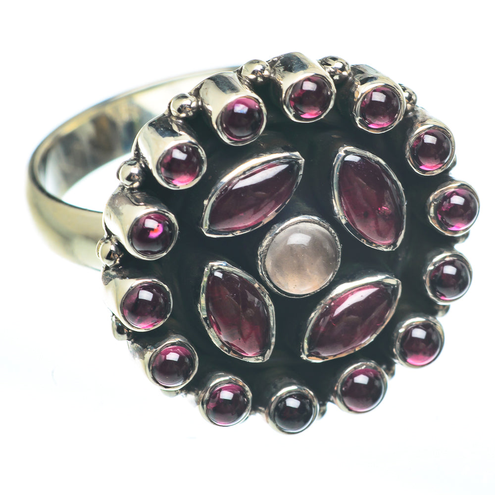 Garnet Rings handcrafted by Anasilvercos - RING61563