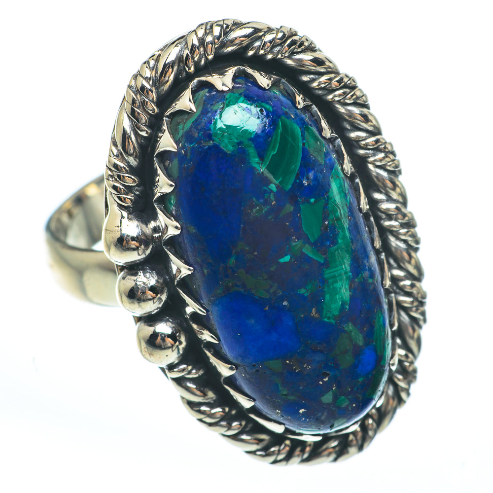 Azurite Rings handcrafted by Anasilvercos - RING61573