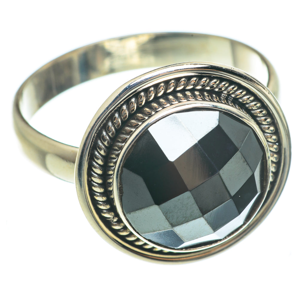 Hematite Rings handcrafted by Anasilvercos - RING61577