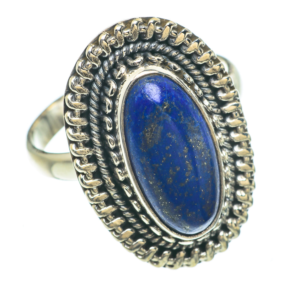 Lapis Lazuli Rings handcrafted by Anasilvercos - RING61579