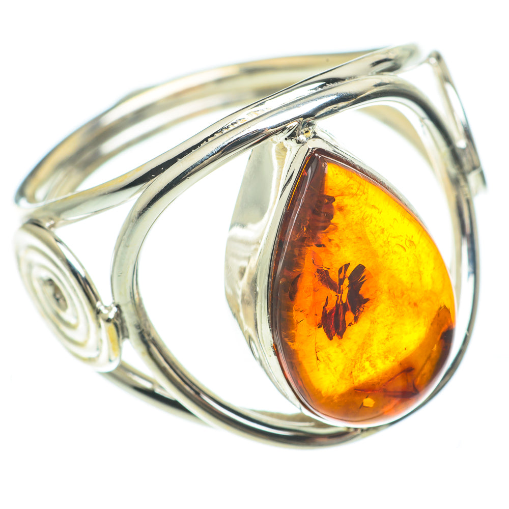 Baltic Amber Rings handcrafted by Anasilvercos - RING61586