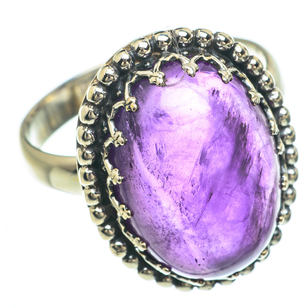 Amethyst Rings handcrafted by Anasilvercos - RING61592