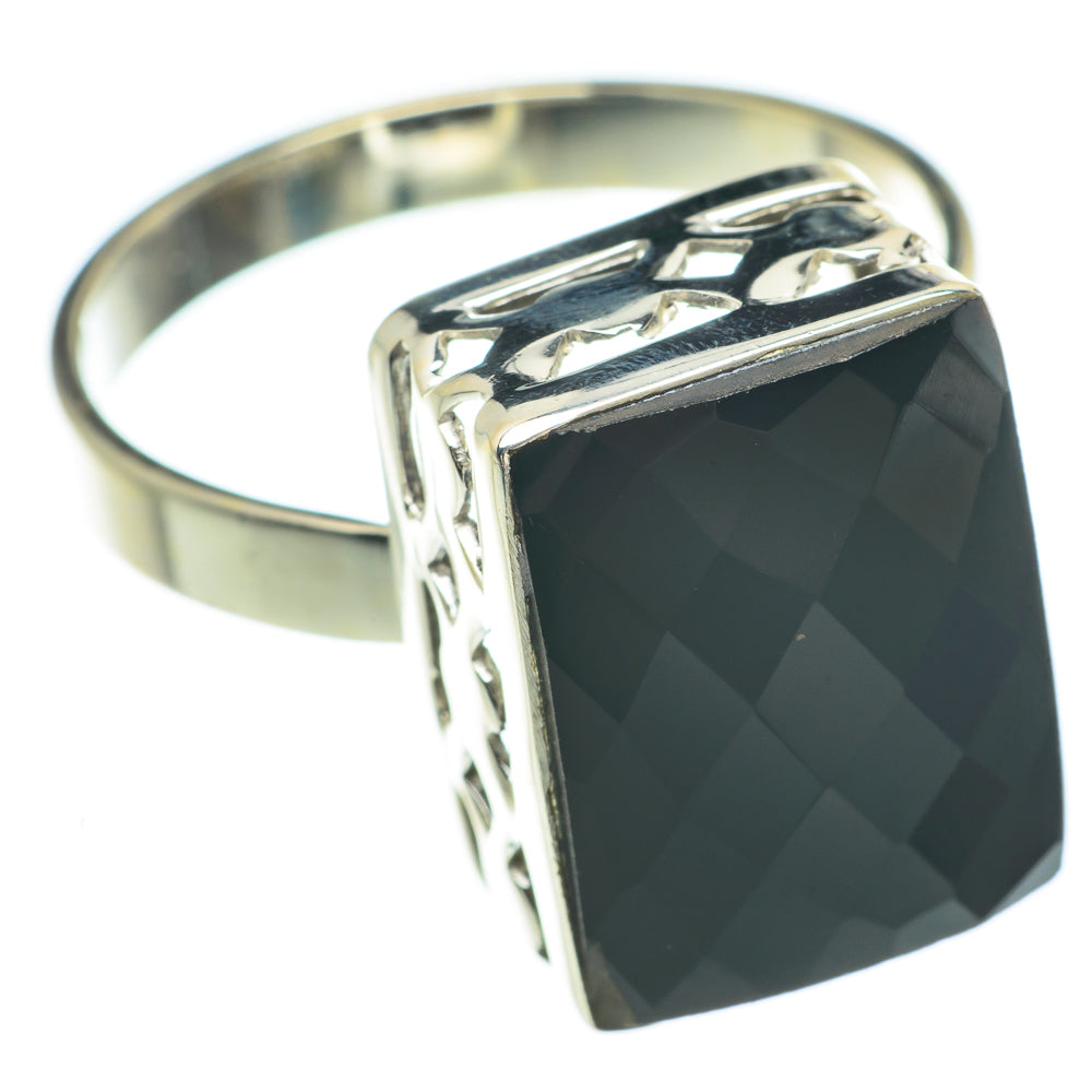 Black Onyx Rings handcrafted by Anasilvercos - RING61597